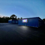 Hampden at night